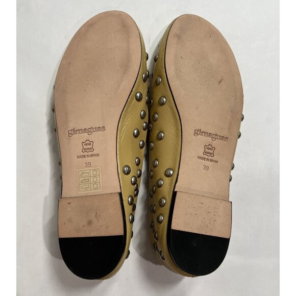 Gimaguas Bailarina Studs Flats in Butter - Picture 8 of 8